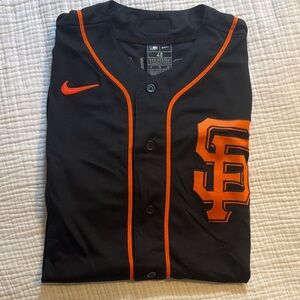 Nike San Francisco Giants Black Jersey Doval